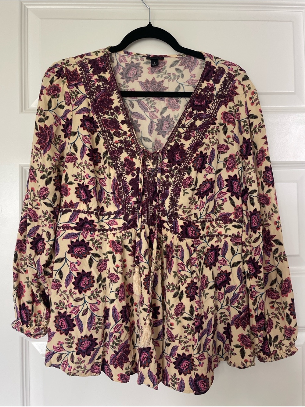 Torrid Floral Boho Blouse | Size 0 (Large)
